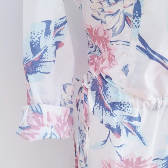 GAP Pullover Shirt Dress, Floral, XS - Picture 2 of 5